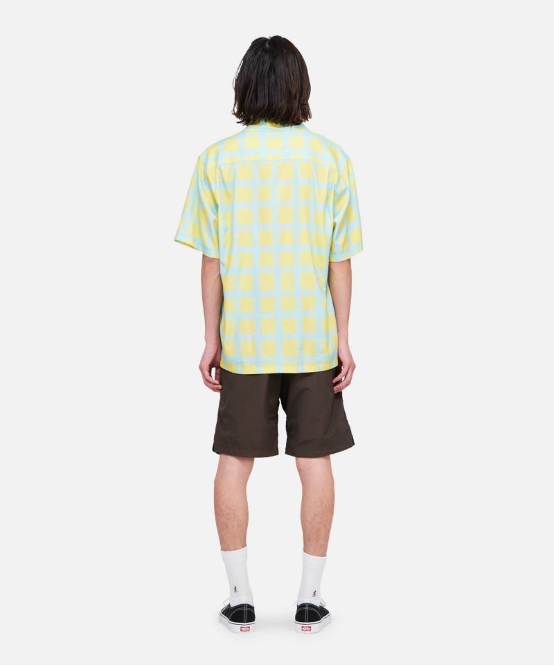 チェッカードレーヨンシャツ｜CHECKERD RAYON SHIRT｜Gramicci
