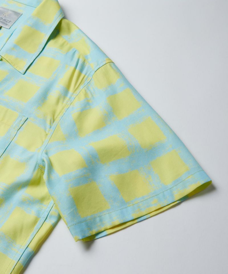 美品GRAMICCIグラミチCHECKERD RAYON SHIRT チェッカードレーヨンシャツ｜CHECKERD RAYON SHIRT｜Gramicci