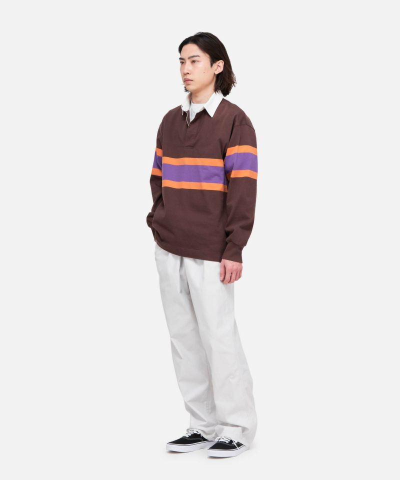 ラングドンラグビーシャツ｜LANGDON RUGBY SHIRT｜Gramicci