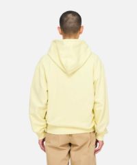 ワンポイントジップフーデッドスウェットシャツ｜ONE POINT ZIP