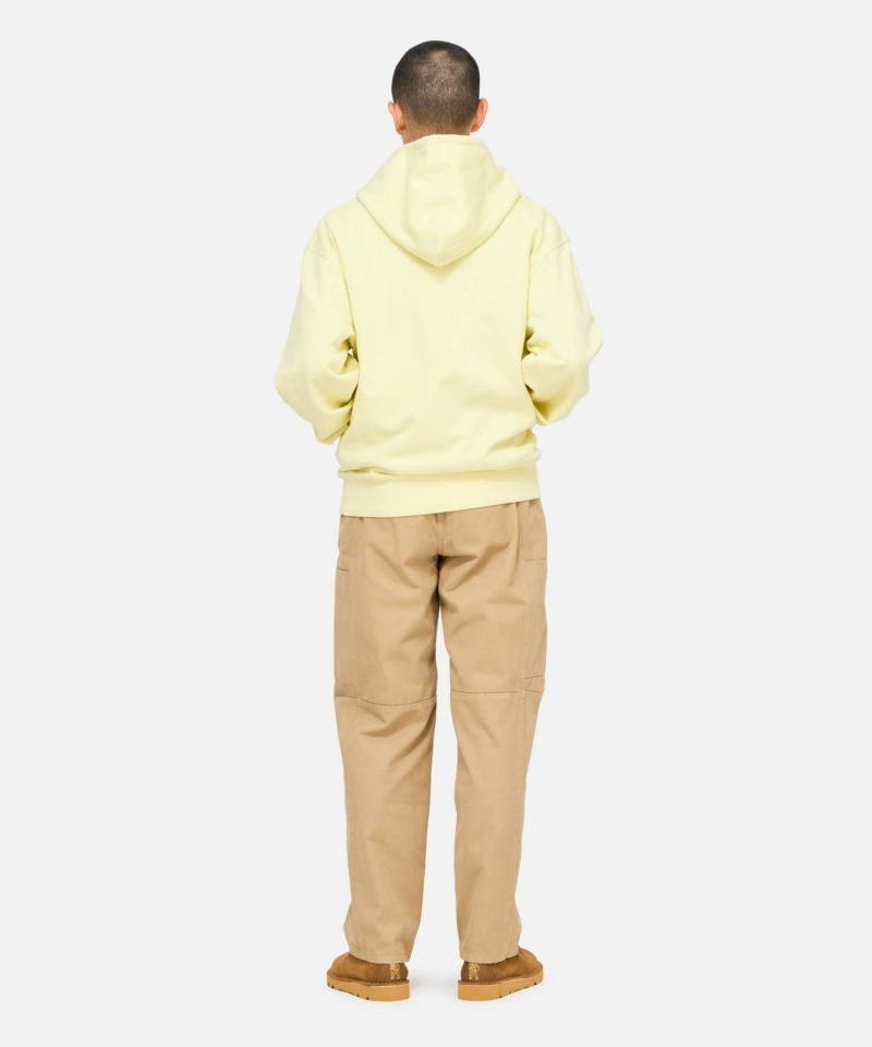 ワンポイントジップフーデッドスウェットシャツ｜ONE POINT ZIP