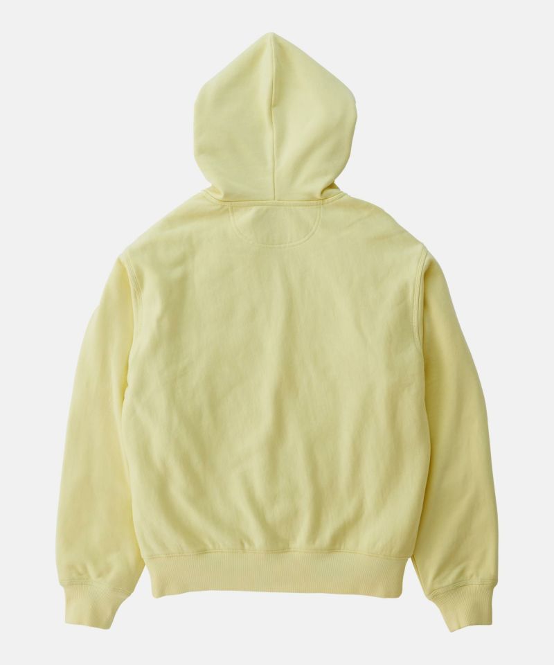 ワンポイントジップフーデッドスウェットシャツ｜ONE POINT ZIP