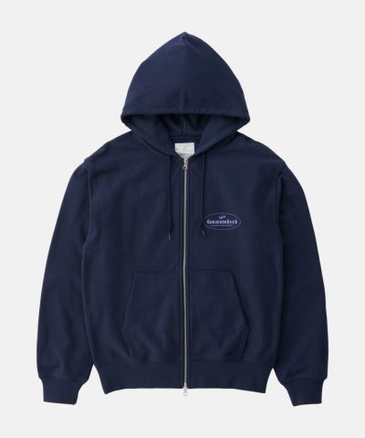 クライミングイクイプメントジップフーデッドスウェットシャツ