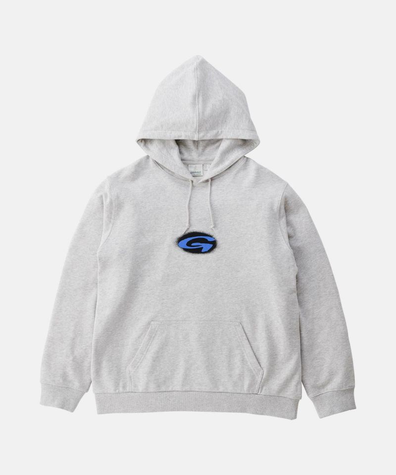 G-BLURフーデッドスウェットシャツ｜G-BLUR HOODED SWEATSHIRT