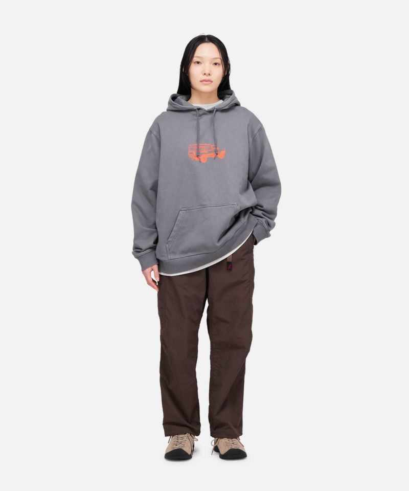 トラックフーデッドスウェットシャツ｜TRUCK HOODED SWEATSHIRT