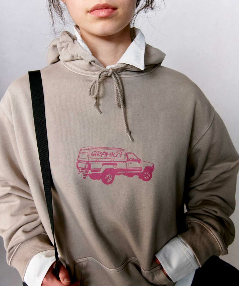 トラックフーデッドスウェットシャツ｜TRUCK HOODED SWEATSHIRT