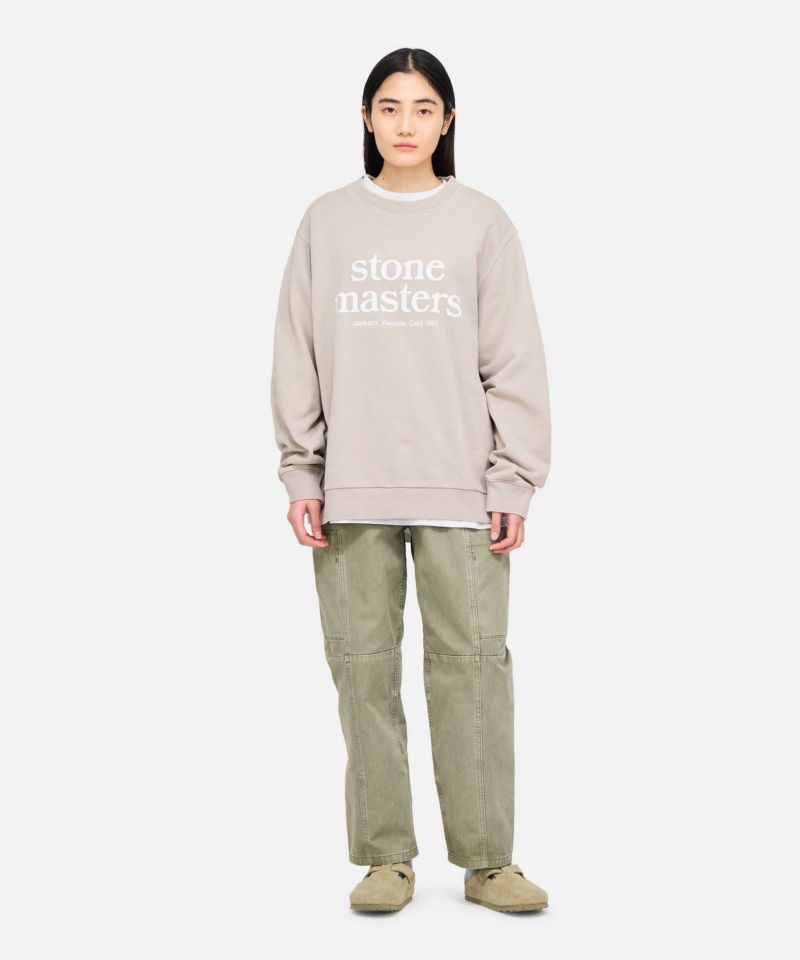 STONE  COTTON SWEATSHIRT スウェットシャツ ストーンマスターズスウェットシャツ｜STONEMASTERS SWEATSHIRT