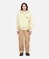 マウンテニアリングジップフーデッドスウェットシャツ