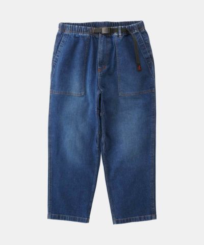 ストレッチデニムルーズテーパードパンツ