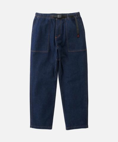 ストレッチデニムルーズテーパードリッジパンツ
