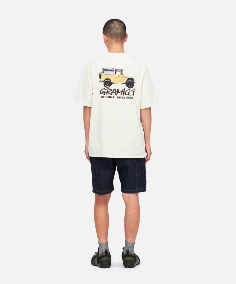 オフロードTシャツピグメントダイ｜OFF ROAD TEE PIGMENT DYED