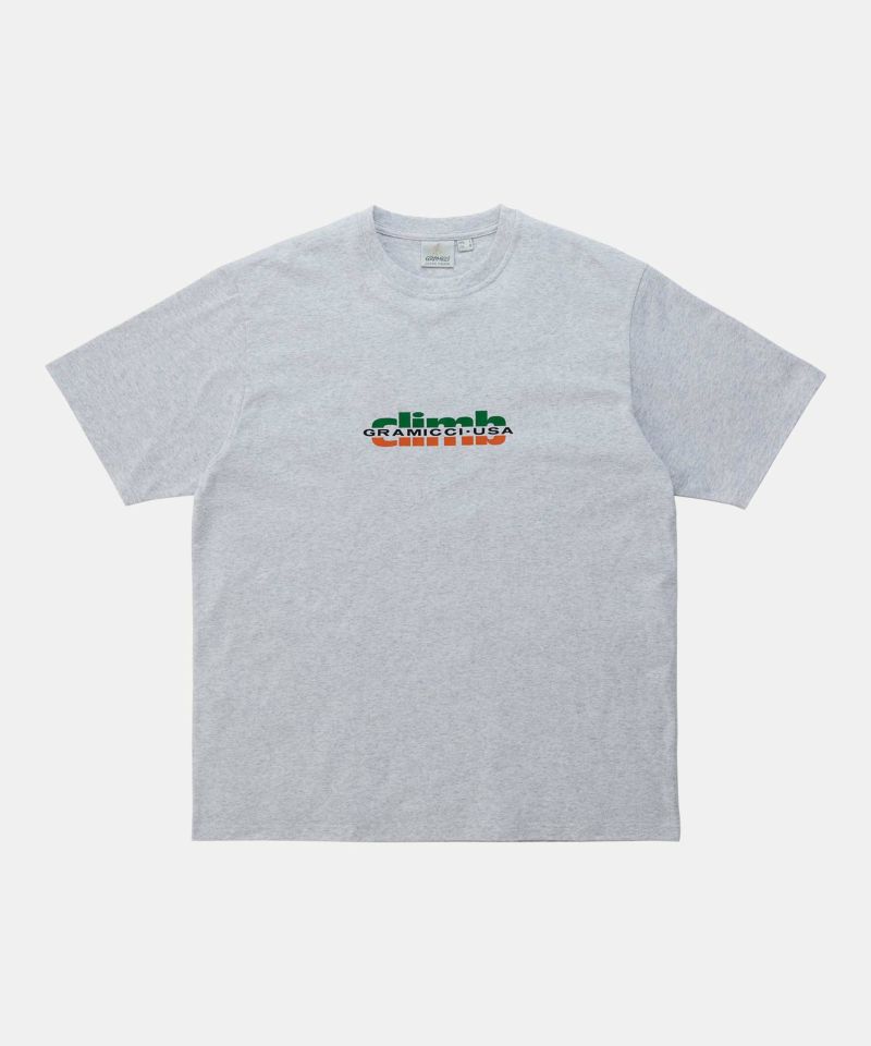【関税込み】Gramicci グレー Climb Tシャツ クライムTシャツ｜CLIMB TEE｜Gramicci｜グラミチ公式通販サイト