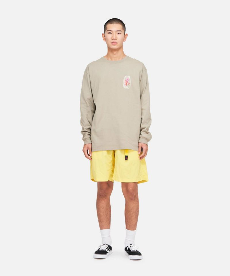 サムプリントL/STシャツ｜THUMBPRINT L/S TEE｜Gramicci