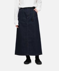 【関税込み】Gramicci トープ Softshell スカート Gramicci｜ウール ロングスカート WOOL PANELED SKIRT
