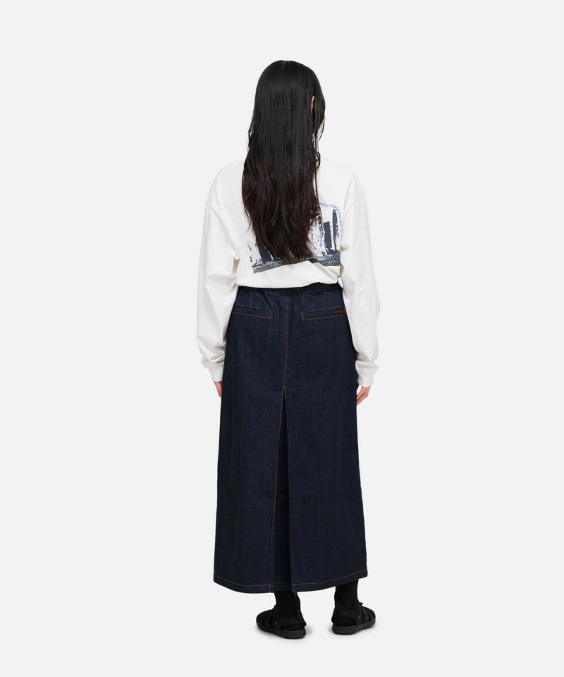 ジャパニーズデニムスカート|JAPANESE DENIM SKIRT|Gramicci ジャパニーズデニムスカート|JAPANESE DENIM SKIRT|Gramicci