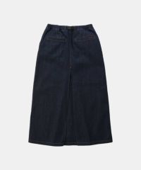 美品　グラミチ　GRAMICCI デニムスカート　L ストレッチデニムAラインスカート｜STRETCH DENIM A-LINE SKIRT