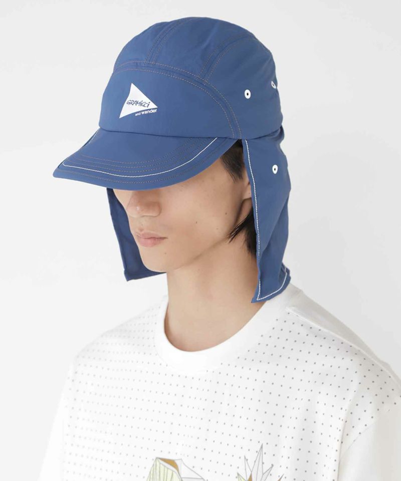 ブラッシュナイロンサンシェードキャップ｜BRUSHED NYLON