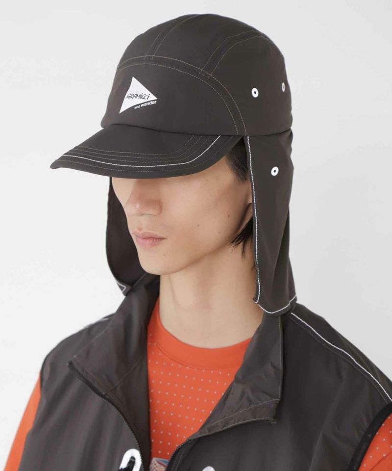 ブラッシュナイロンサンシェードキャップ|BRUSHED NYLON ブラッシュナイロンサンシェードキャップ|BRUSHED NYLON