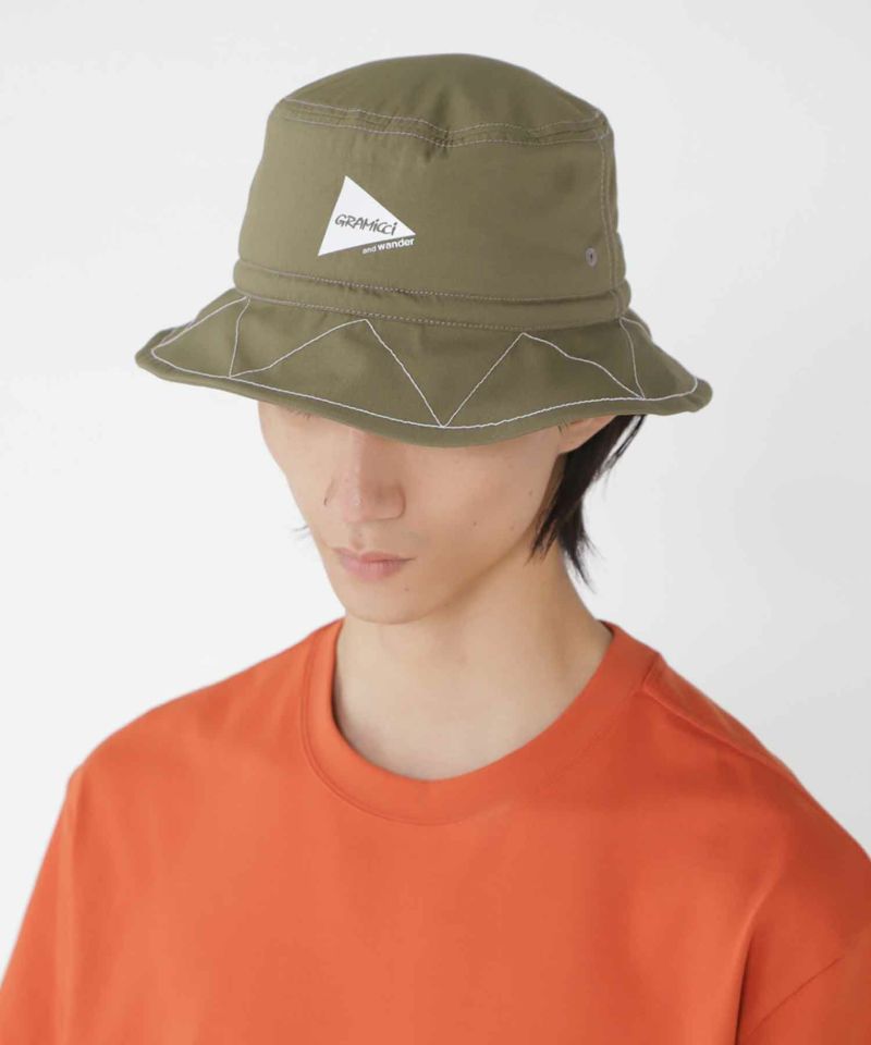ジグザグステッチハット｜ZIGZAG STITCH HAT｜Gramicci