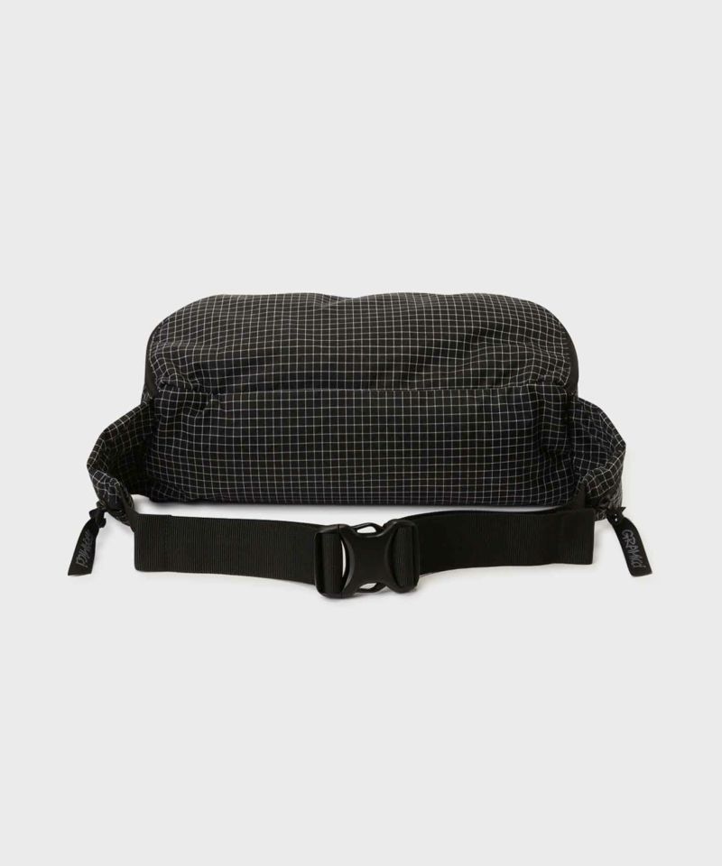 【関税込み】Gramicci ブラック リップストップ バッグ GRAMICCI ショルダーバッグ RIPSTOP SHOULDER BAG｜リップス