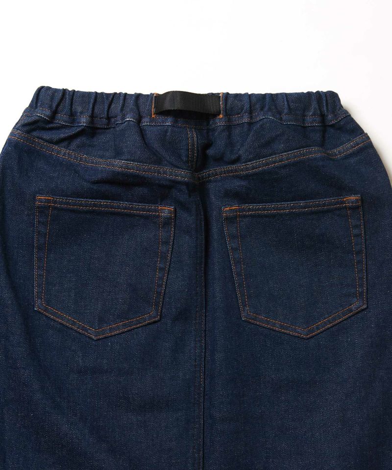 ストレッチデニムAラインスカート｜STRETCH DENIM A-LINE SKIRT