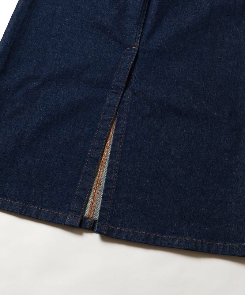 ストレッチデニムAラインスカート｜STRETCH DENIM A-LINE SKIRT