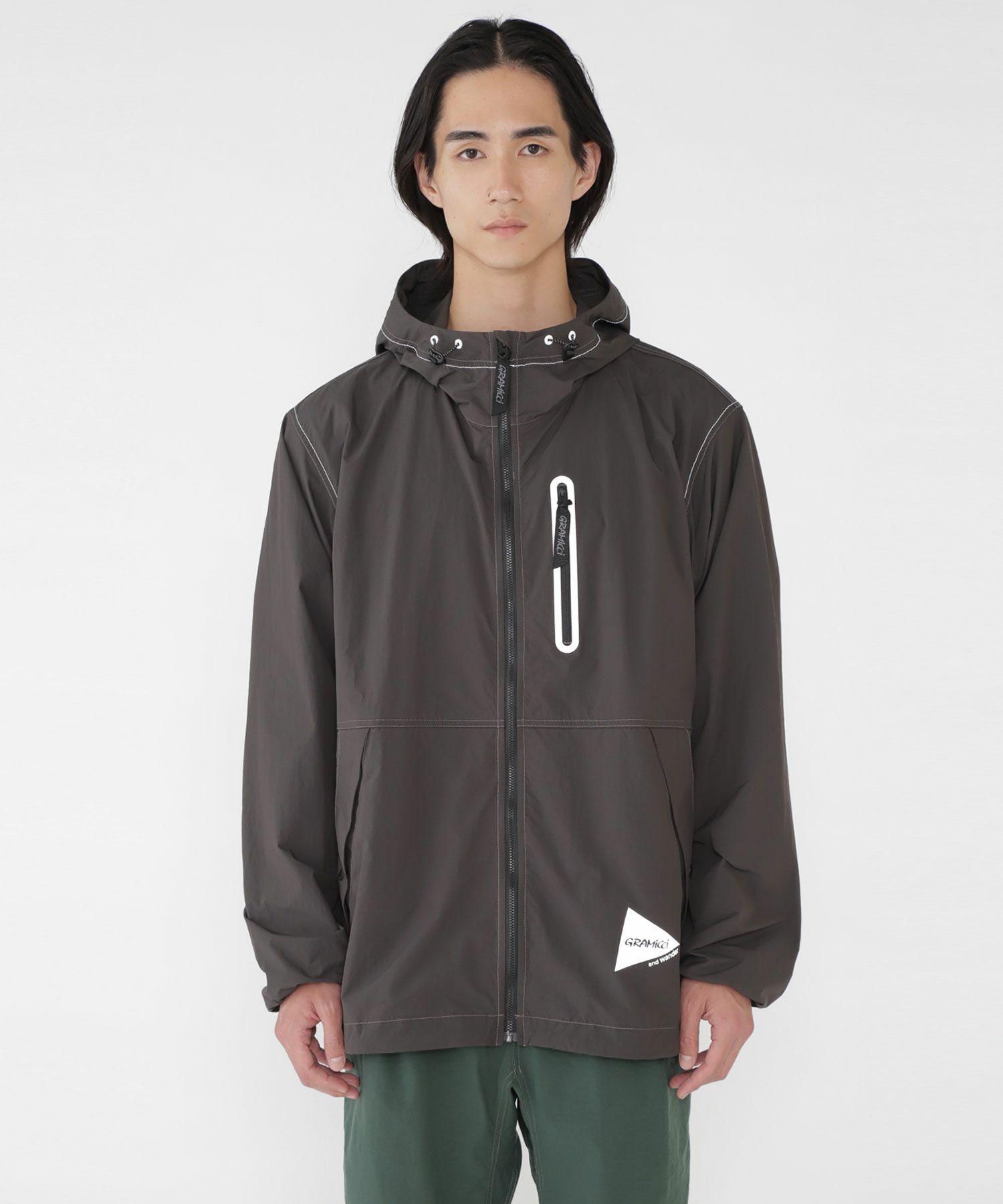 ブラッシュドナイロンジャケット｜BRUSHED NYLON JACKET｜Gramicci 