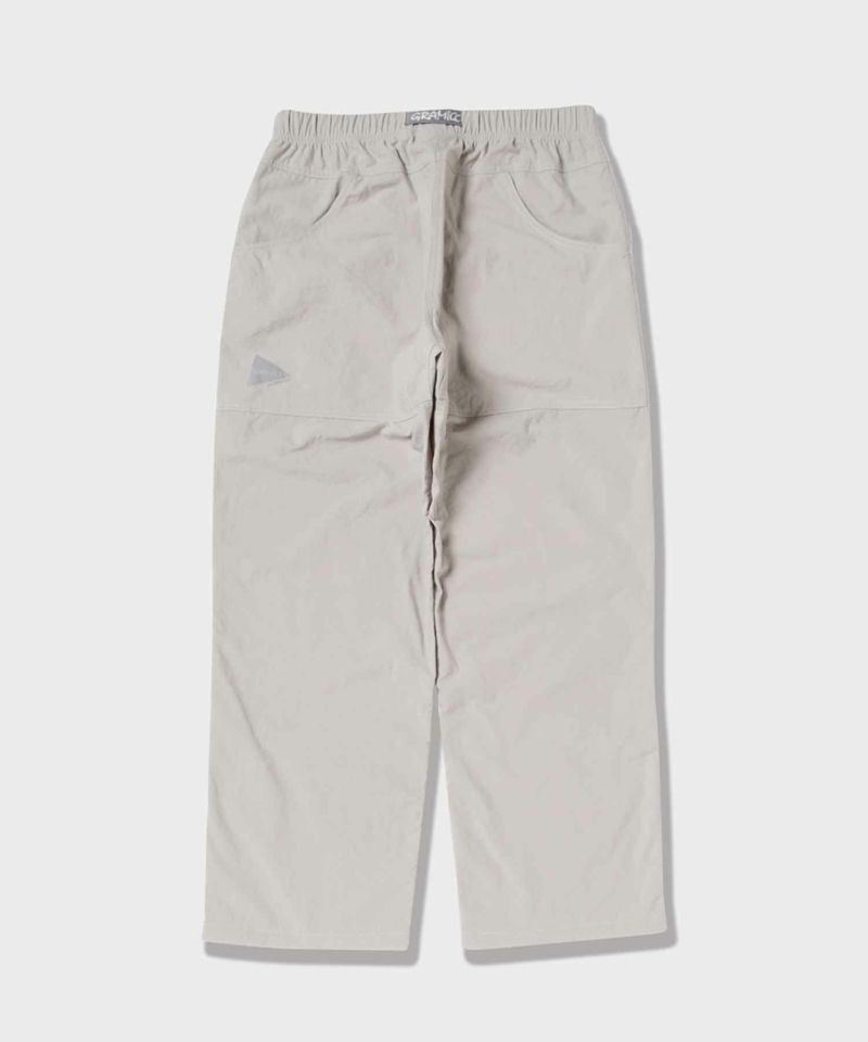 Grancy 25ssナイロンパンツ　M グレー SEQUENZ（シークエンズ）】SQNZ SPORTS NYLON PANTS / ドロー