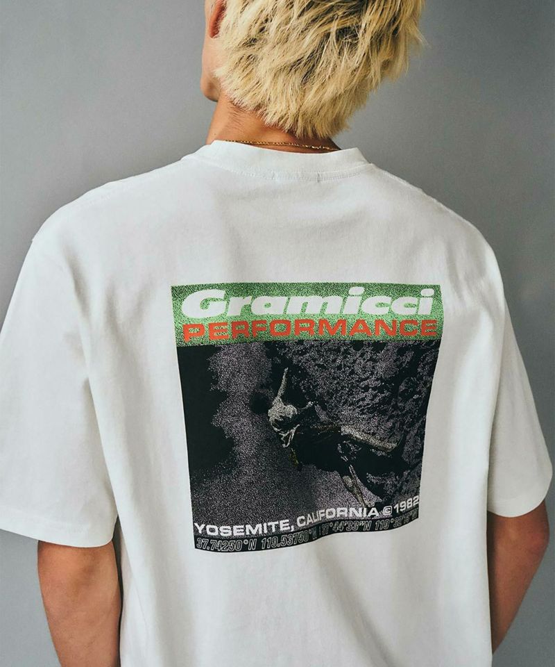 mystify gr3 tシャツ　L NY発泡プリントロゴししゅうTシャツ｜メンズファッション通販