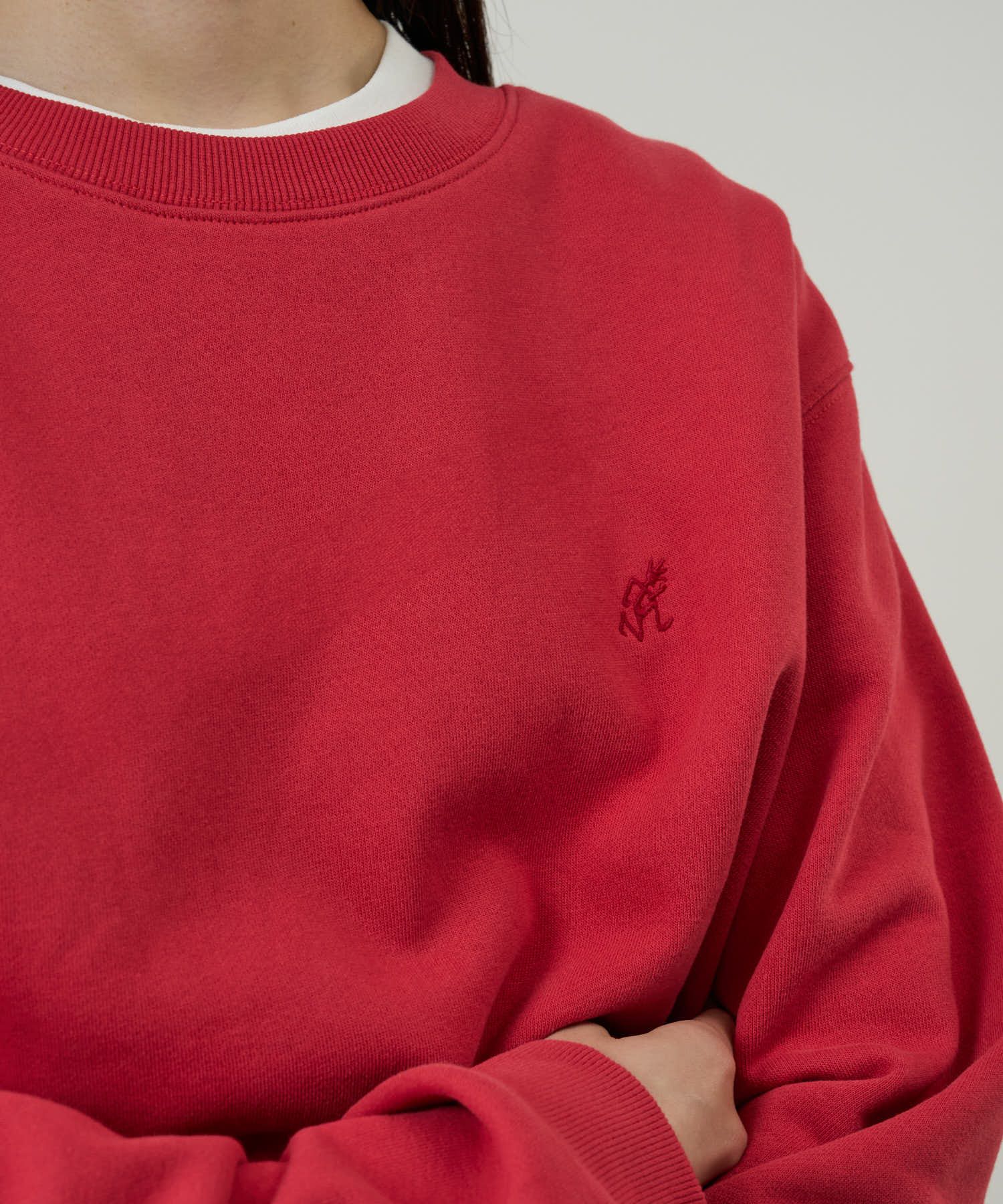 ワンポイントクルースウェットシャツ | グラミチ 公式通販サイト