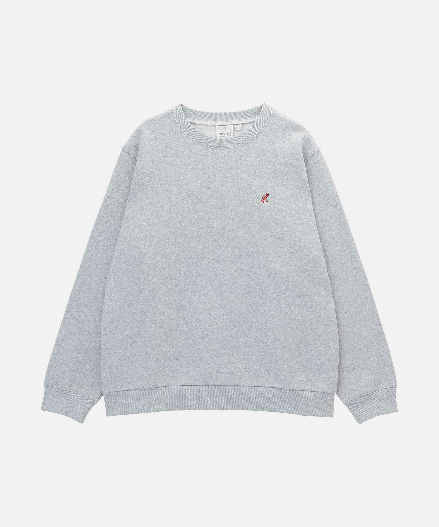 ワンポイントクルースウェットシャツ | グラミチ 公式通販サイト