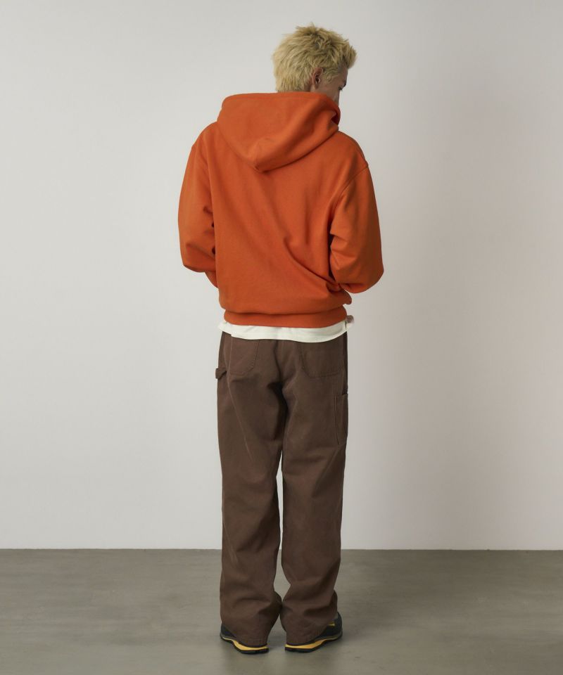 ワンポイントジップフーデッドスウェットシャツ | グラミチ 公式通販