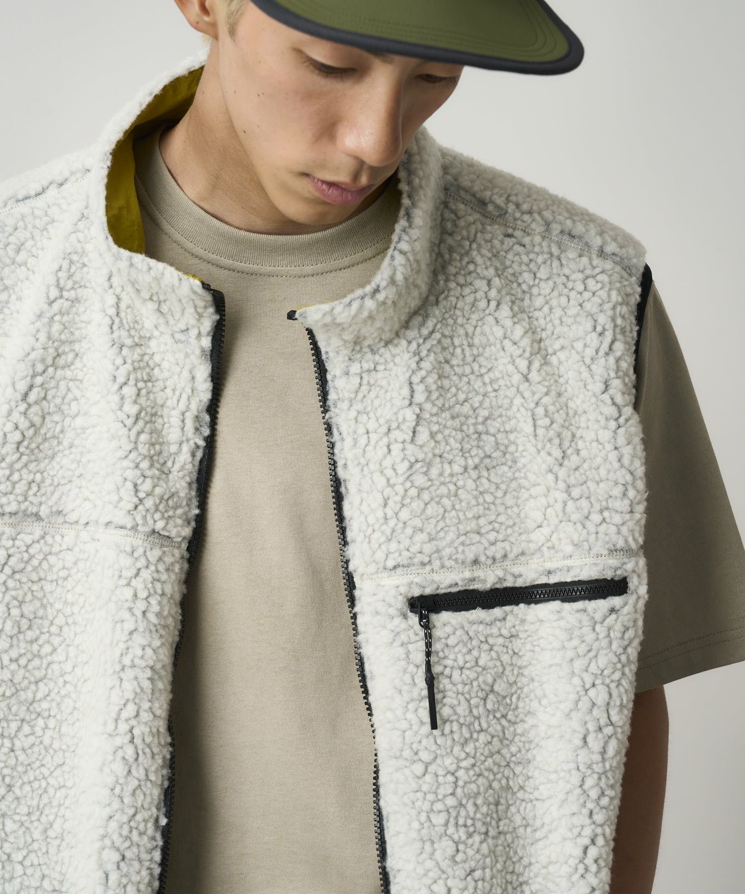 リバーシブルシェルパベスト | グラミチ 公式通販サイト Gramicci