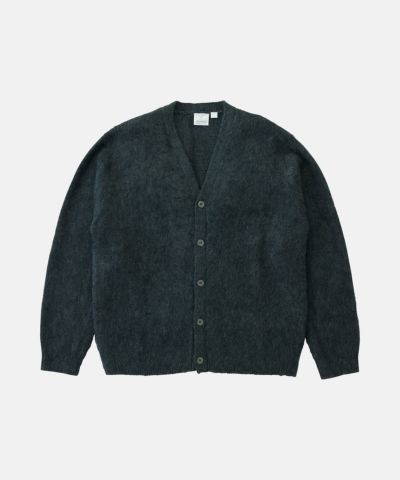 ジュンハシモト 定価2.5万 薄手 ウール ロングカーディガン ブラック 4 ジュンハシモト 定価2.5万 薄手 ウール ロングカーディガン
