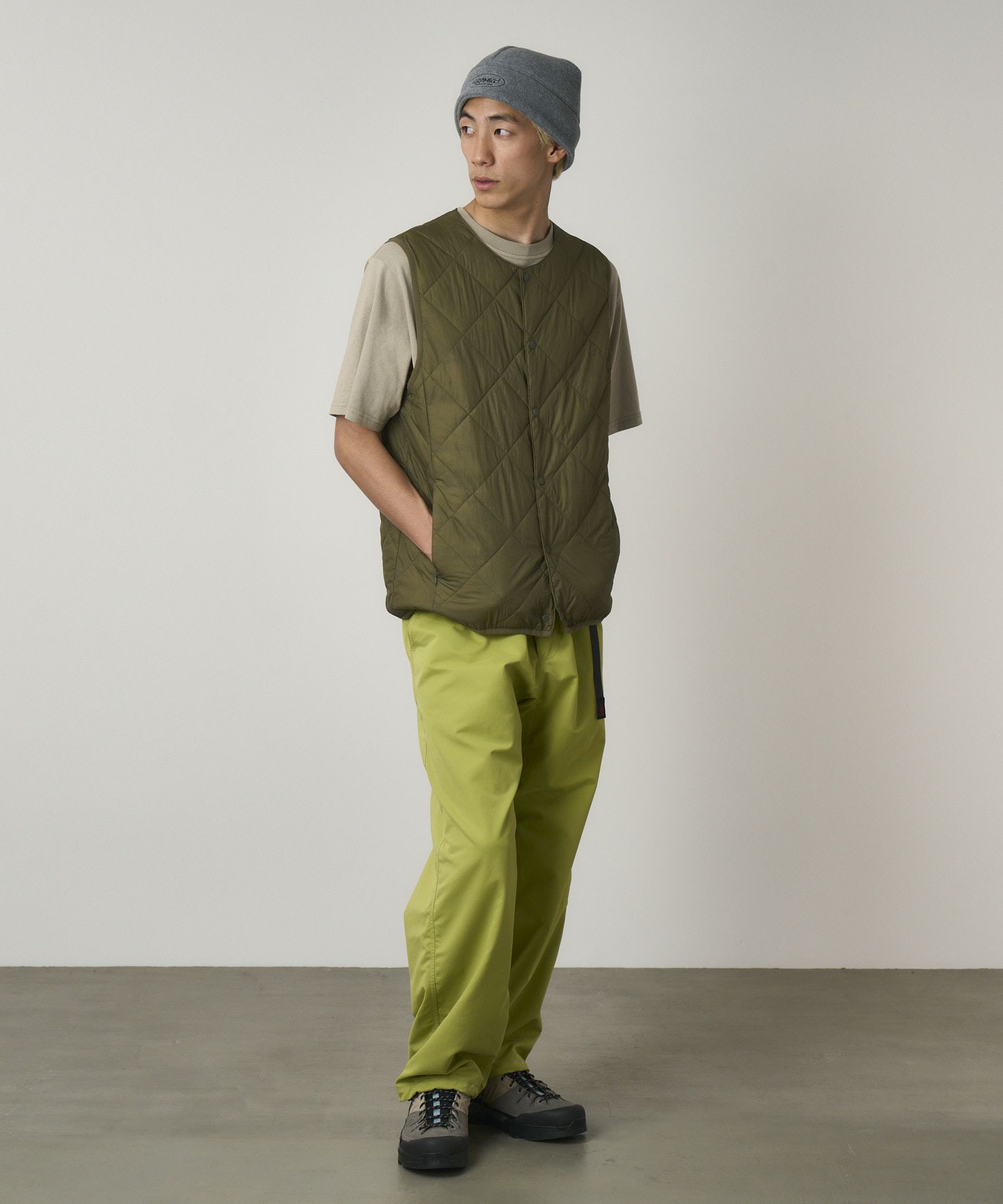 サーマルインサレーションキルテッドベスト | グラミチ 公式通販サイト