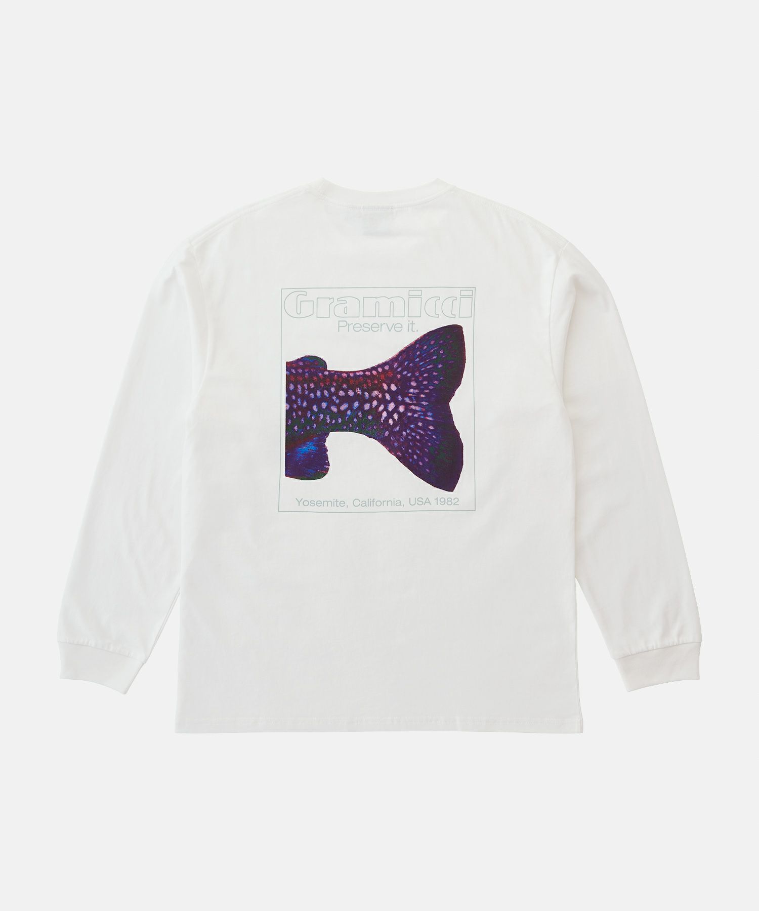 トラウトテイルロングスリーブTシャツ | グラミチ 公式通販サイト