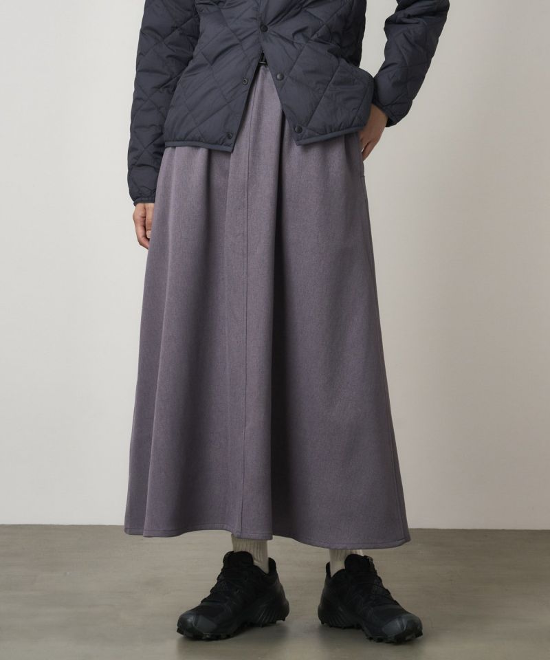Paloma Wool ブラック フレアロングスカート Paloma Wool ブラック フレアロングスカート