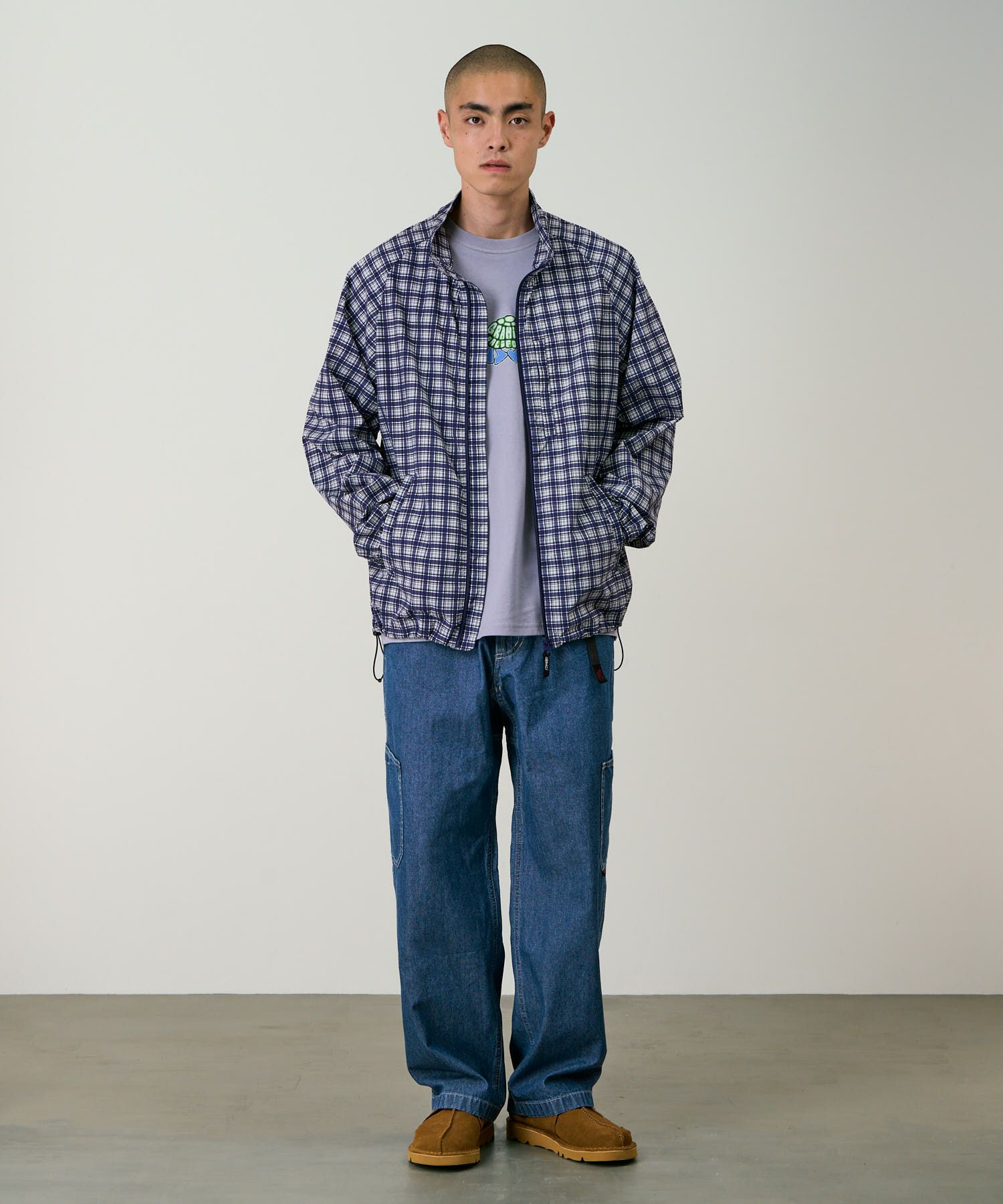 チェッカードシェルジャケット | グラミチ 公式通販サイト Gramicci