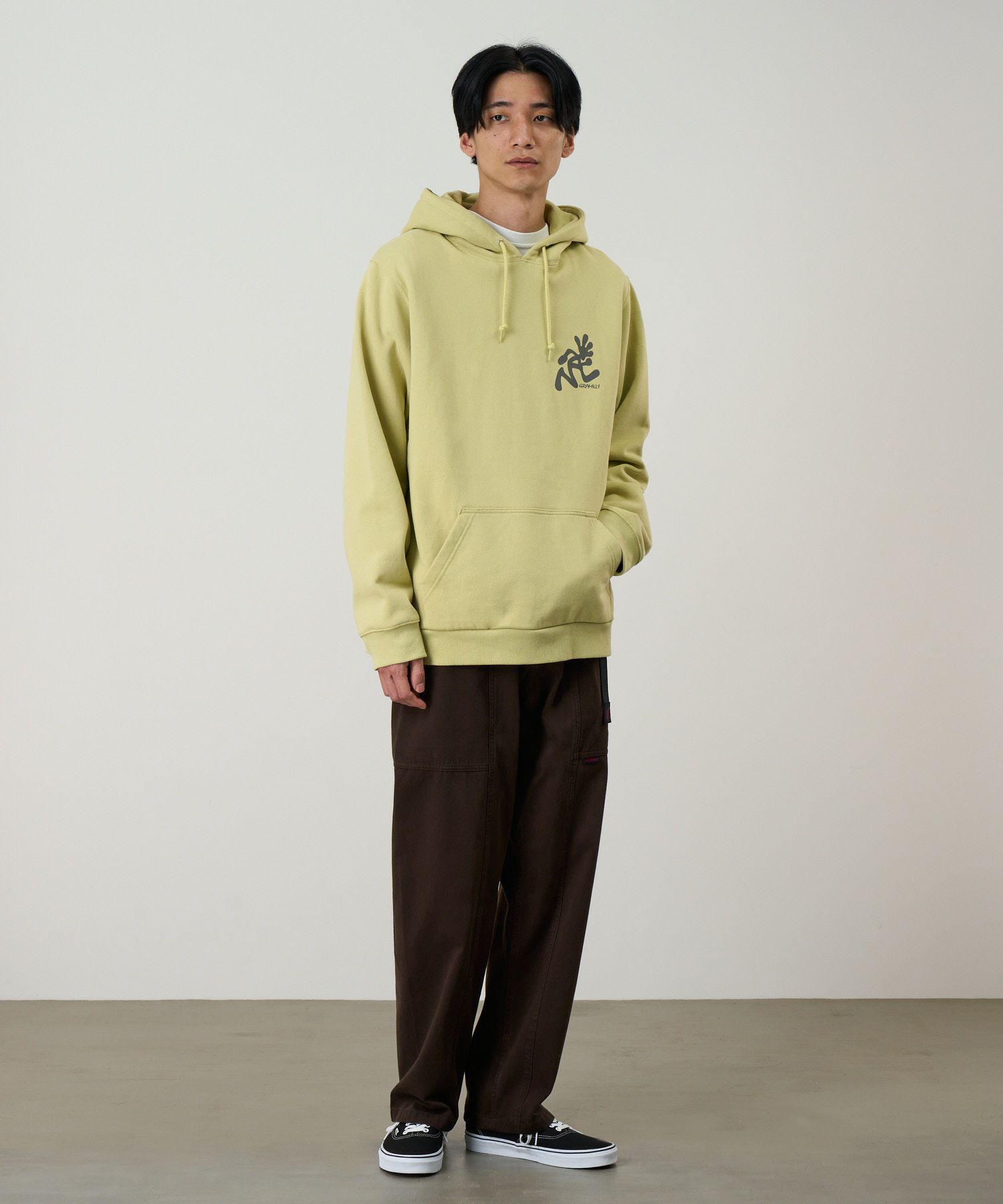 ランニングマンフーデッドスウェットシャツ | グラミチ 公式通販サイト