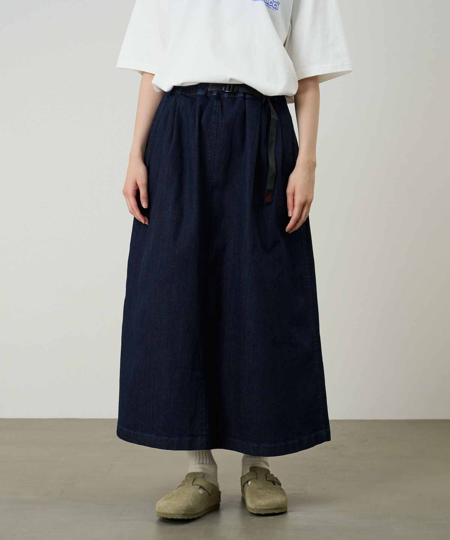 ストレッチデニムロングフレアスカート | グラミチ 公式通販サイト