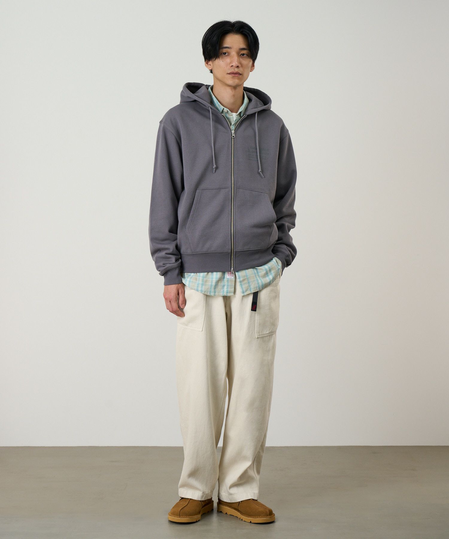 G-セイルジップフーデッドスウェットシャツ | グラミチ 公式通販サイト